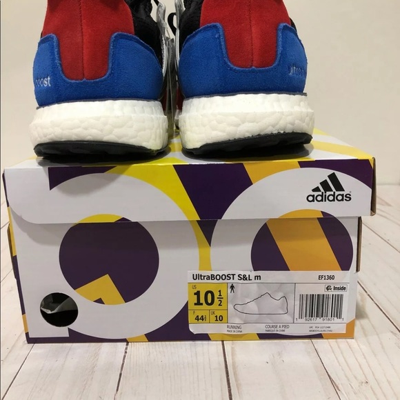 ADIDAS UltraBOOST S&L Leather Running Training - Picture 8 of 8